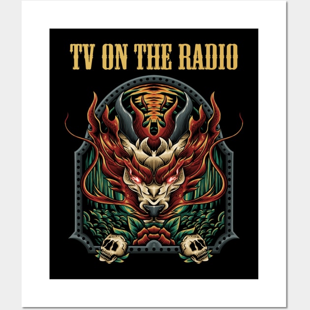 TV ON THE RADIO VTG Wall Art by kuzza.co